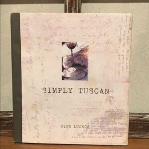 Simply Tuscan by Pino Luongo Cookbook